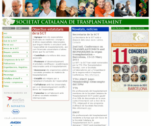 sctransplant.org: Societat Catalana de Trasplantament
Espai web de la Societat Catalana de Trasplantament. Sitio web de la Sociedad Catalana de Trasplantes. Website of the Catalan Trasplantation Society