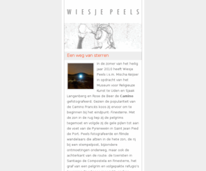 wiesjepeels.com: Wiesje Peels Photography
Wiesje Peels Photography. Juxta, Commissioned, Earthbound, DUALBUM, Suikertante.