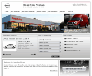 driventobenumber1.com: Hoselton Nissan | New Nissan dealership in E. Rochester, NY 14445
E. Rochester, NY New, Hoselton Nissan sells and services Nissan vehicles in the greater E. Rochester