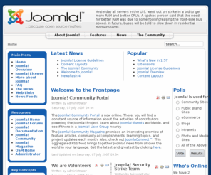 finamodel.com: Welcome to the Frontpage
Joomla! - the dynamic portal engine and content management system
