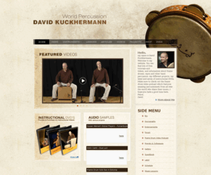 framedrums.net: Frame Drum, Cajon, Riq, Percussion - David Kuckhermann
Welcome to framedrums.net by David Kuckhermann. Free lessons, articles and videos featuring frame drums, cajon, riq, udu, and all kinds of other hand percussions.