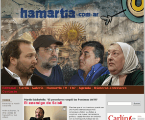 hamartia.com.ar: Hamartia
Revista Hamartia: política, arte, actualidad, cuentos, chistes y tecnología.