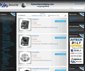 hybridedvr.com: Bewakingscamera
Vito Security b.v. is een jong innovatief bedrijf welke importeert, produceert en oplossingen bedenkt voor alle CCTV producten. Spycamera, ipcamera, Speedome