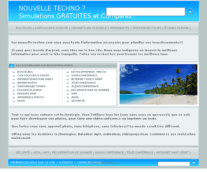 nouvelle-techno.com: NOUVELLE TECHNO - Comparez les taux Réduits!!!
