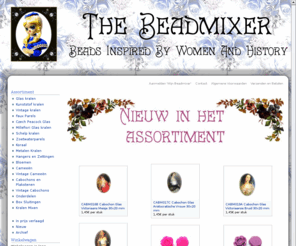 beadmixer.com: The Beadmixer, beads inspired by women and history

The Beadmixer is een online kralen boutique met een uniek assortiment.
Alle kralen en onderdelen zijn met zorg geselecteerd vanwege hun nostalgische en vrouwelijke uitstraling.
