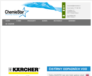 chemiestar.cz: Chemie Star - čistící technika, Karcher Centrum - Hradec Králové, Liberec
