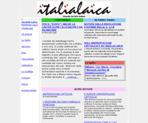 italialaica.org: ItaliaLaica - Giornale dei laici italiani
