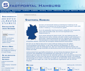 stadtportal-hamburg.de: Stadtportal Hamburg
Stadtportal Hamburg - Das Branchenbuch mit Empfehlungen, für die Freizeit, Restaurants und Ärzten. Hier finden Sie alle Branchen und können selbst inserieren.
