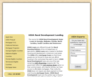 usdadevelopment.com: USDA Rural Development Lending
USDA Rural Lending, RD Lending in Georgia, Alabama, Tennesee, Florida