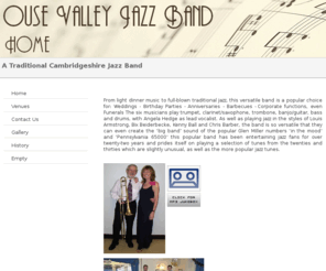 ousevalleyjazz.com: Ouse Valley Jazz Band - Home
Ouse Valley Jazz Band - Home