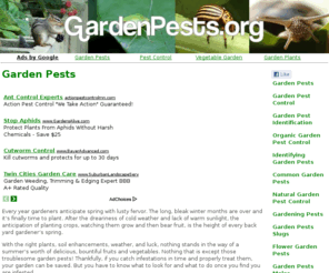 gardenpests.org: Garden Pests - Excellent Garden Pest Control Guides
Garden Pests - Excellent Garden Pest Control Guides