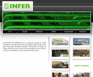 infersl.com: Infer
En Ferrallas Infer realizamos trabajos de armadura pasiva tanto para construcción pública como privada.