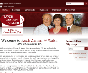 kochcpas.com: Koch, Zeman & Walsh: CPAs & Consultants, P.A.
Koch Zeman & Walsh: CPAs & Consultants, P.A.