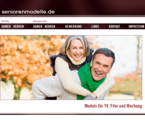 oldiemodel.com: SENIORENMODELLE.DE - Agentur für Modelle ab 50 - TV, Film, Werbung, Print --- Willkommen
Modelle ab 50 TV, best ager, best-ager-models, fifties, fifties-models, seniorenmodellagenturen, weibliche-senior-models, männliche-senior-models, power-oldie, maennliche-senior-models, Seniormodels, senior-models, age-models, Film, Werbung, Seniorenmodelle, senior model, Senior, Senioren, Seniorenmodels, Seniorenmodelle, 50 plus, 50, Modell, Bewerbung zu Film- TV- Werbespots, Shootings