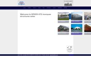 roder-hocker.com: RÖDER HTS HÖCKER GmbH | Welcome to RÖDER HTS marquee structures sales
