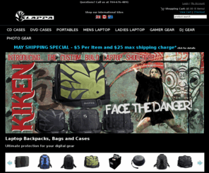 slappa.com: CD Cases, DVD Cases & Laptop Backpacks, Bags by SLAPPA
SLAPPA's line of CD cases, DVD cases, laptop cases, netbook sleeves, Daypacks, Men's bags, Messenger bags, Computer bags, Camera bags, backpacks, trolleys, headphone cases, gamer cases and iPad cases are made with the highest quality materials, unique designs and patented technologies.