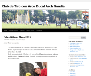 ducalarchgandia.es: Club de Tiro con Arco Ducal Arch Gandía
