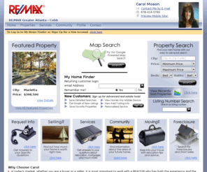 homesinmarietta.com: My Homepage | Carol Moson | Atlanta Real Estate | RE/MAX Greater Atlanta
home buyer tax credit for home buyers and sellers. blog topics