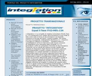 integrationet.com: PORTALE DEL PROGETTO INTEGRATION :: L' IMMIGRAZIONE E' UNA RISORSA
L' IMMIGRAZIONE E' UNA RISORSA