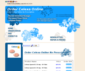 ordercelexaonline.com: Order Celexa Online
order celexa online without a prior prescription