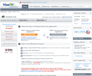 tanzaniaembassyus.org: Tanzania Visa: Application, Requirements. Apply for Tanzanian Visas Online.
Tanzania Visa  Services: Secure Online Application; Tourist, Business, Private Visas to Tanzania. Comprehensive Information on Tanzania Visa Requirements - Apply Now.