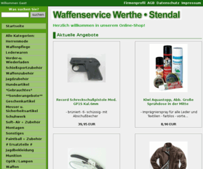 werthe.de: Waffenservice Werthe
