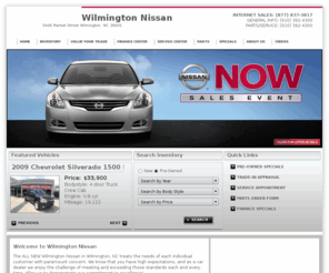 wilmingtonnissan.com: Wilmington Nissan | New Nissan dealership in Wilmington, NC 28405
Wilmington, NC New, Wilmington Nissan sells and services Nissan vehicles in the greater Wilmington