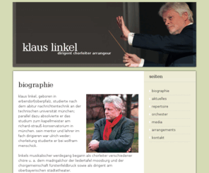 klaus-linkel.com: Klaus Linkel - Dirigent Chorleiter Arrangeur
Klaus Linkel - Dirigent Chorleiter Arrangeur