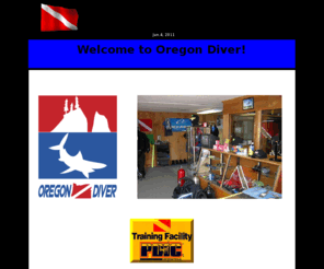 oregondiver.com: Oregon Diver
Roseburg Oregon SCUBA Diving Dive Shop