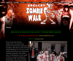 paducahzombiewalk.com: Paducah Zombie Walk - Home
