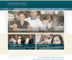 solomonhess.com: Solomon Hess Capital Management
Innovative CRA-eligible Small Business Focused Investment Fund