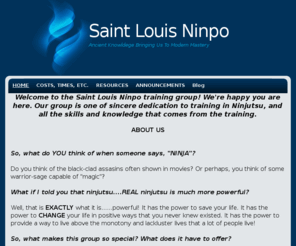 stl-ninpo.com: Saint Louis Ninpo - ANNOUNCEMENTS
Private Martial Arts Bujinkan Training Group