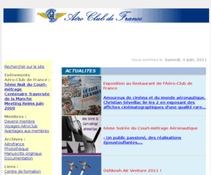 aeroclubdefrance.com: Serveur linweb1.filnet.fr du Groupe Infoclip
