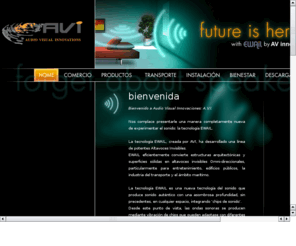 avinnovaciones.com: AV Innovaciones  - BIENVENIDA
Bienvenido a Audio Visual Innovaciones: A.V.I. Nos complace presentarle una manera completamente nueva de experimentar el sonido: la tecnología EWAIL. La tecnología EWAIL, creada por AVI, ha desarrollado una línea de potentes Altavoces Invisibles.