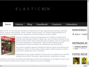 elasticbcn.es: elastic BCN
vestidos patinaje , fundas patines , maillots patinaje, maillot danza, sicronizada, vestidos bailes de salon, vestidos patinaje, fundas para patines, lycra