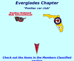 everglades-pontiacs.org: POCI Everglades Chapter
