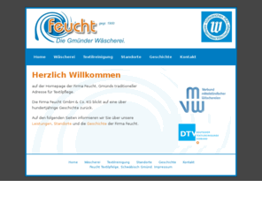 feucht-textilpflege.de: Textilpflege Feucht - Die Gmünder Wäscherei - Startseite
Feucht Textilpflege