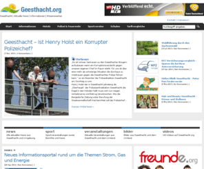 geesthacht.org: Geesthacht.org | Aktuelle News
Geesthacht - Aktuelle News aus Geesthacht und Umgebung | News | Geesthacht | Feuerwehr | Polizei | Presse | Informationen.