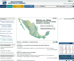inegi.org.mx: Instituto Nacional de Estadstica y Geografa (INEGI)
