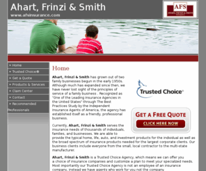 afsinsurance.com: Insurance from Ahart, Frinzi & Smith Alexandria VA, A Trusted Choice® Agency
Ahart, Frinzi & Smith, A Trusted Choice®  Agency. Contact Ahart, Frinzi & Smith in Alexandria, VA for all your insurance needs. Call us at 703-299-4207 today.