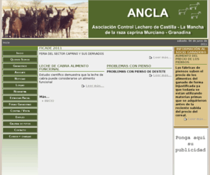 anclaclm.org: Asociación Control Lechero de Castilla - La Mancha de la raza caprina Murciano - Granadina - Inicio
Asociación Control Lechero de Castilla - La Mancha de la raza caprina Murciano - Granadina