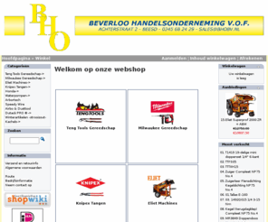 bhobv.com: Webshop BHO
BHO is in Beesd en wijde omtrek bekend als het adres voor alles wat met (tuin-) gereedschappen te maken heeft.