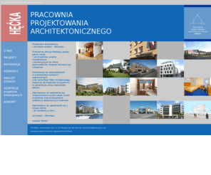 hecka-arch.com: Studio Architekt Wrocław - PPA HĘCKA: hecka-arch.com
PPA HĘCKA: Architekt Wrocław. Kilkunastoletnie Doświadczenie. Pełna Obsługa Inwestycji. Certyfikat Królewskiego Instytutu Architektów Brytyjskich RIBA Zapraszamy do współpracy.