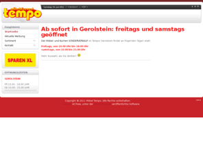 moebel-tempo.de: LowBudget Möbelsore Tempo
Joomla! - dynamische Portal-Engine und Content-Management-System