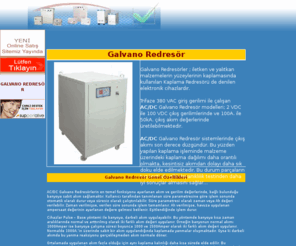 galvanoredresor.com: Galvano Redresör
galvano redresör, redresör, akü şarj redresörü.