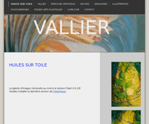 muriellevallier.com: Bienvenue sur le site officiel de Murielle VALLIER  Artiste Peintre - VALLIER  Artiste Peintre
Bienvenue sur le site officiel de Murielle VALLIER Artiste Peintre qui vous propose de découvrir ses oeuvres originales, peintures, sanguines, photographies........