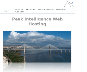 peak-intelligence.net: Peak Intelligence Internet Services
Peak Intelligence Limited offers Web Hosting for Charities, not-for-profit organisations, student societies and SMEs.  We also offer wireless hot-spots for cafes, hotels and small businesses to help you attract and retain customers.