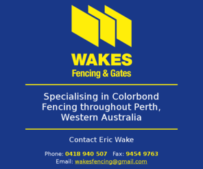 wakesfencing.com: Wakes Fencing & Gates
Wakes Fencing & Gates