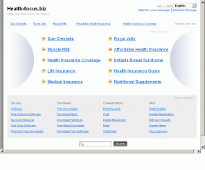 health-focus.biz: health-focus.biz
health-focus.biz