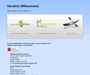 kinderabenteuer.com: Hochseilgarten für Betriebsausflüge, Teamentwicklung & Team Training Xanten NRW
Unser Hochseilgarten in Xanten und Isselburg / NRW sind geeignet für Betriebsausflüge und Team Training, fördern auch Sie die Teamentwicklung in Ihrem Unternehmen.